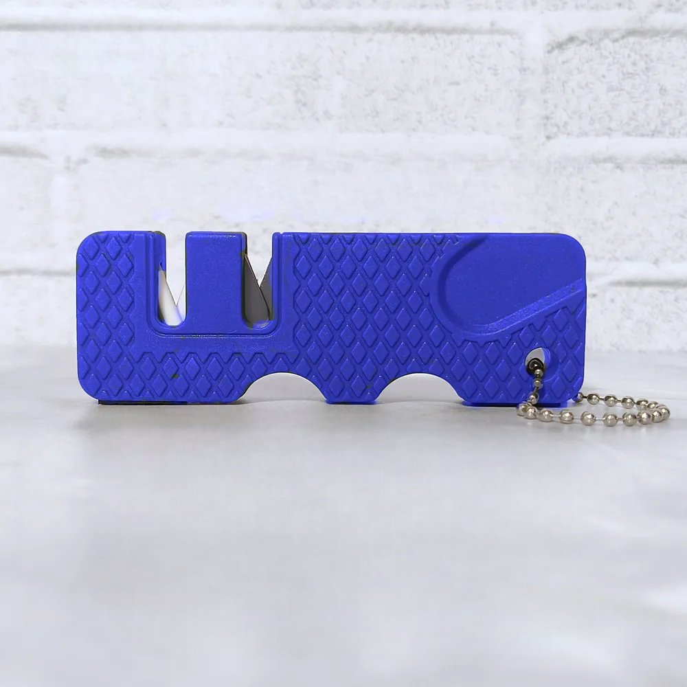 MiniOutdoorsKnifeSharpener™ - Bleu - Marie en plein air!