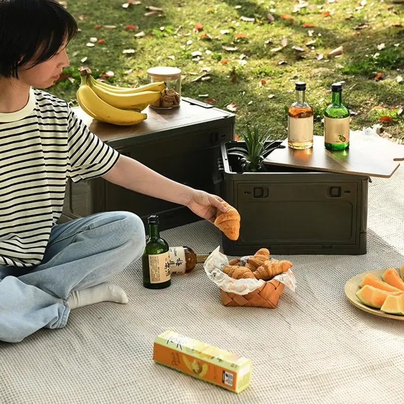 OutdoorCampingStorageBox™ - Vert - Marie en plein air!