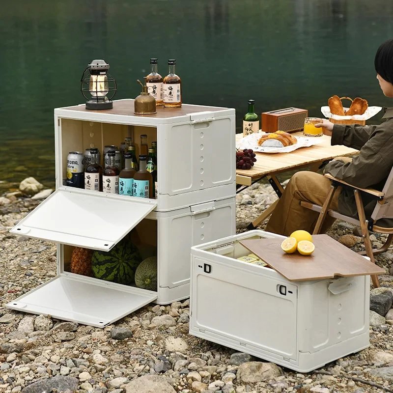 OutdoorCampingStorageBox™ - Blanc - Marie en plein air!